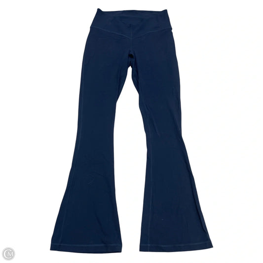 Athletic Leggings By Lululemon In Navy, Size: M