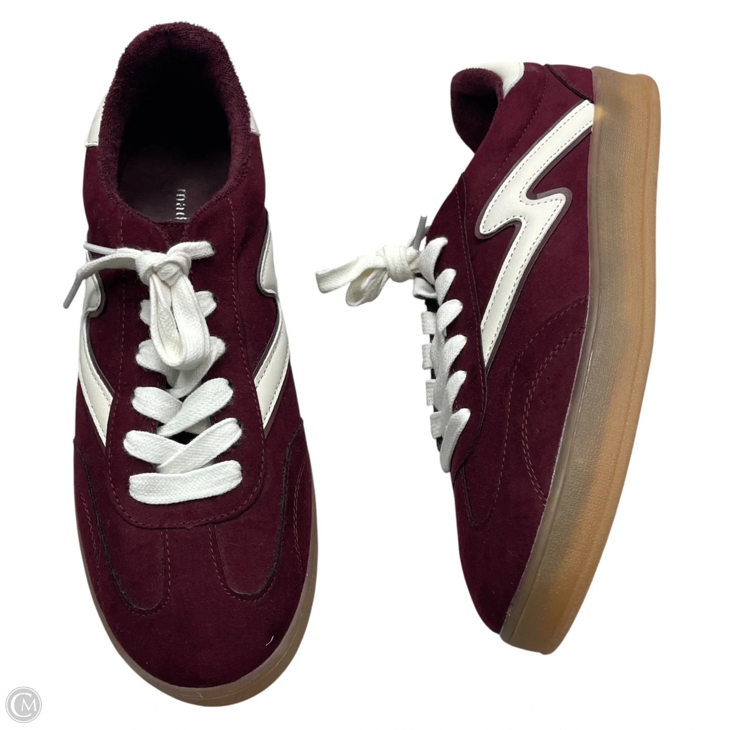 Shoes Sneakers By Madden Girl In Maroon, Size: 10