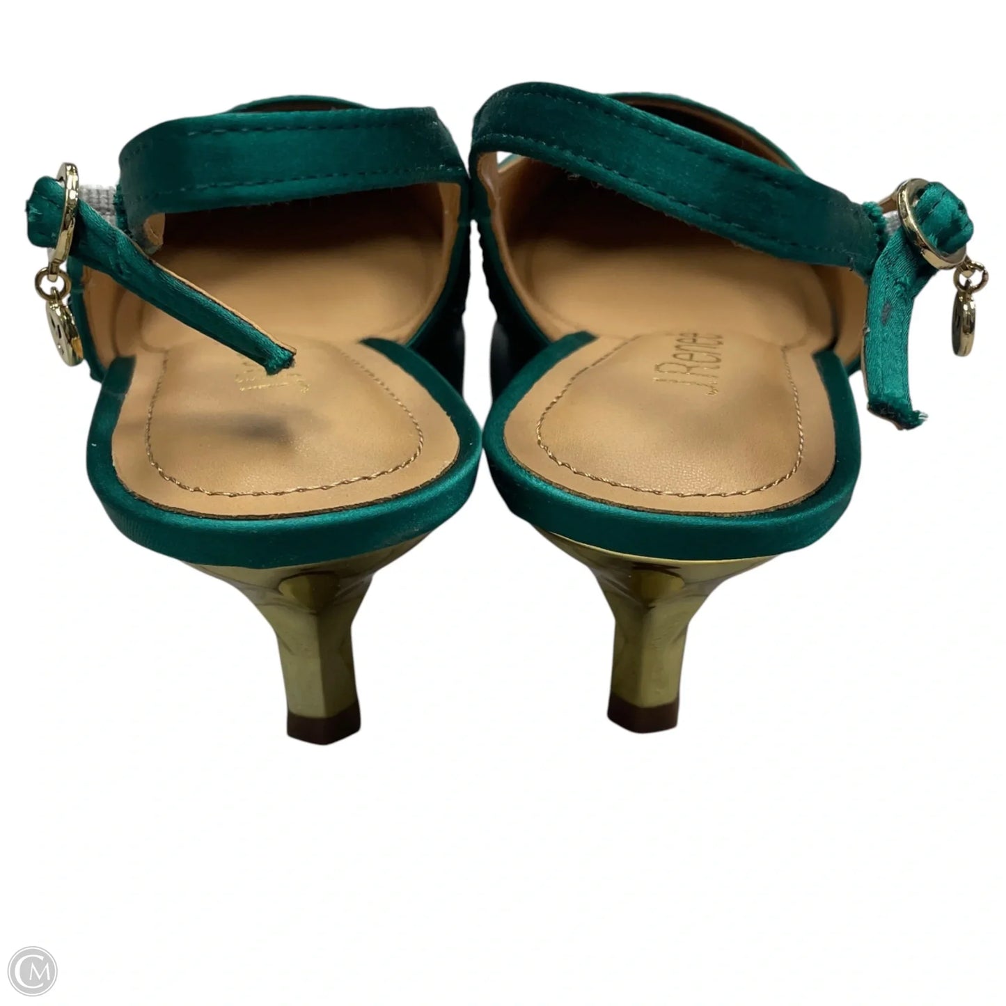 Shoes Heels Kitten By J Renee In Green, Size: 9