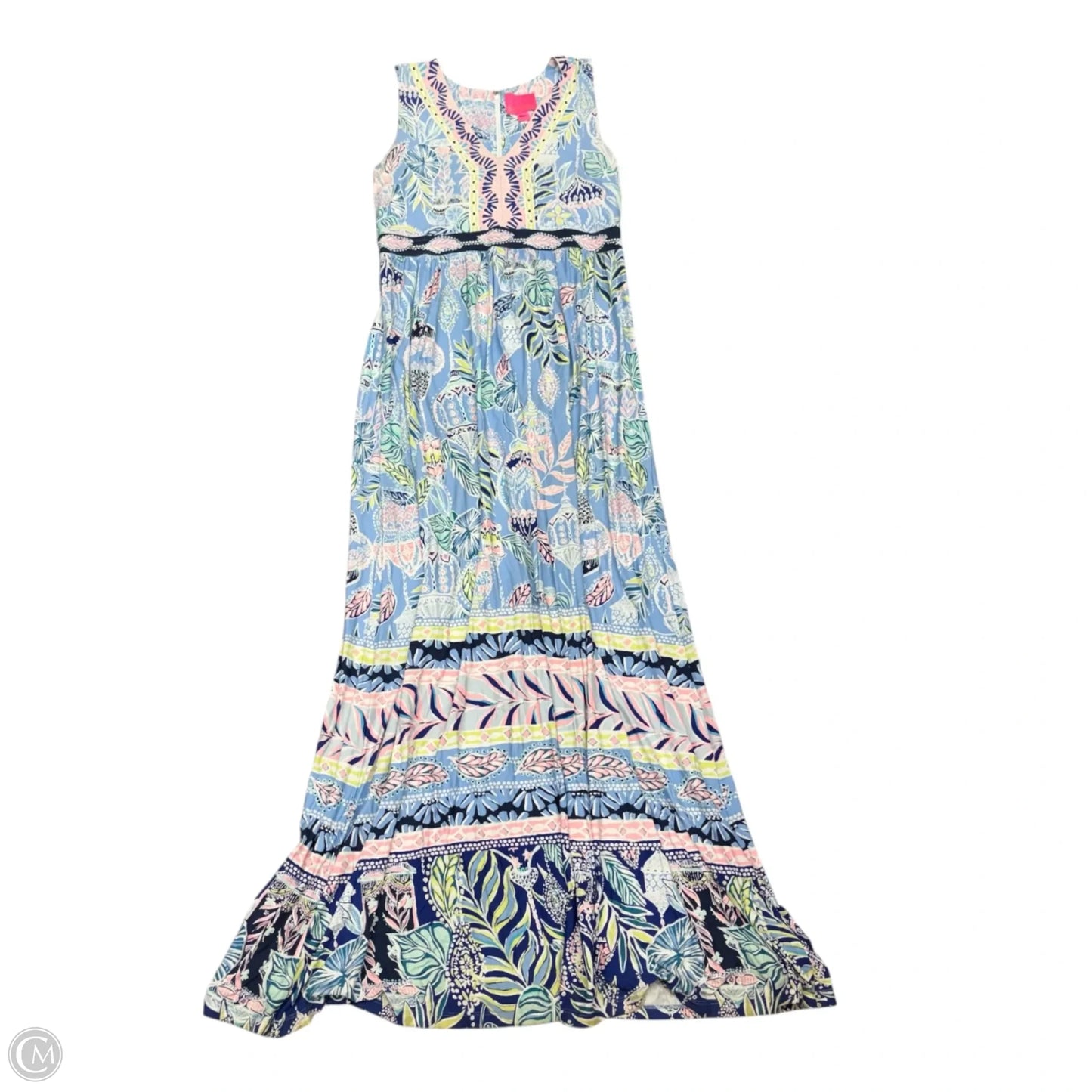 Dress Designer By Lilly Pulitzer In Blue, Size: Xl