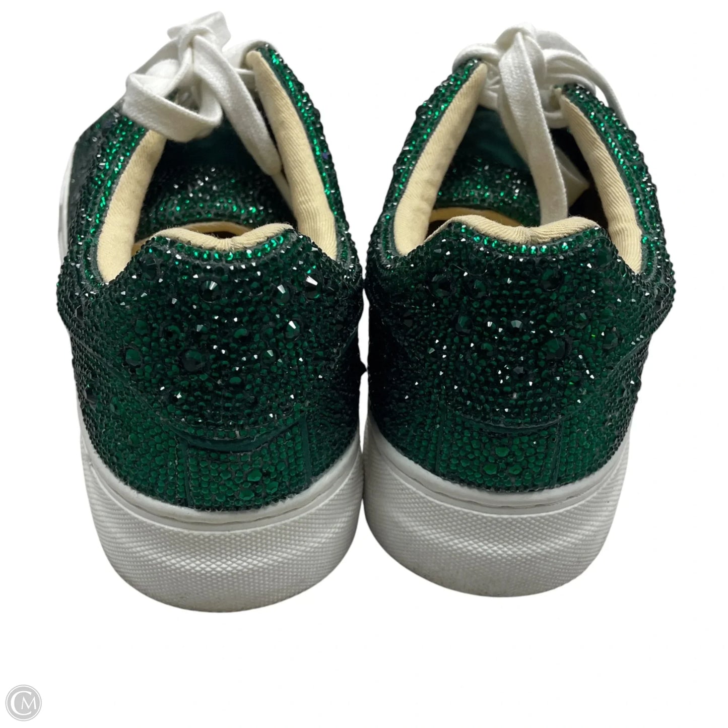 Shoes Sneakers By Betsey Johnson In Green, Size: 6.5