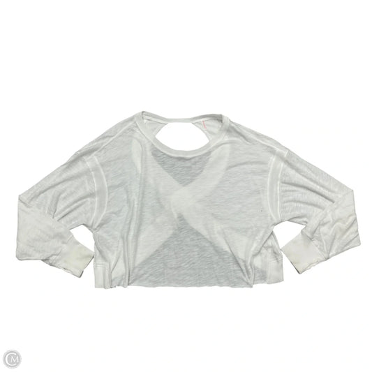 Top Long Sleeve Basic By Free People In White, Size: Xs