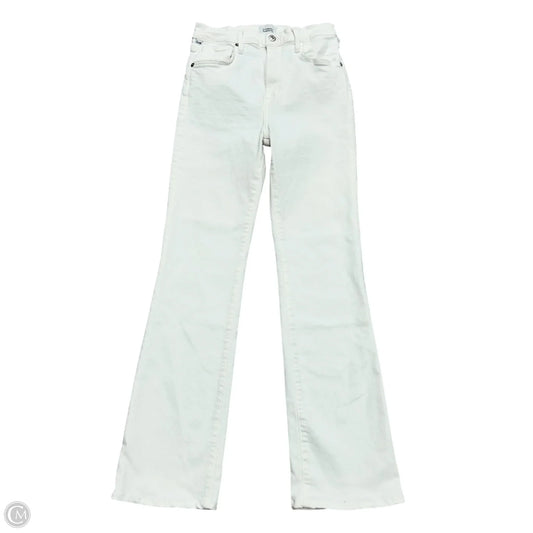 Jeans Boot Cut By Citizens Of Humanity In White Denim, Size: 2