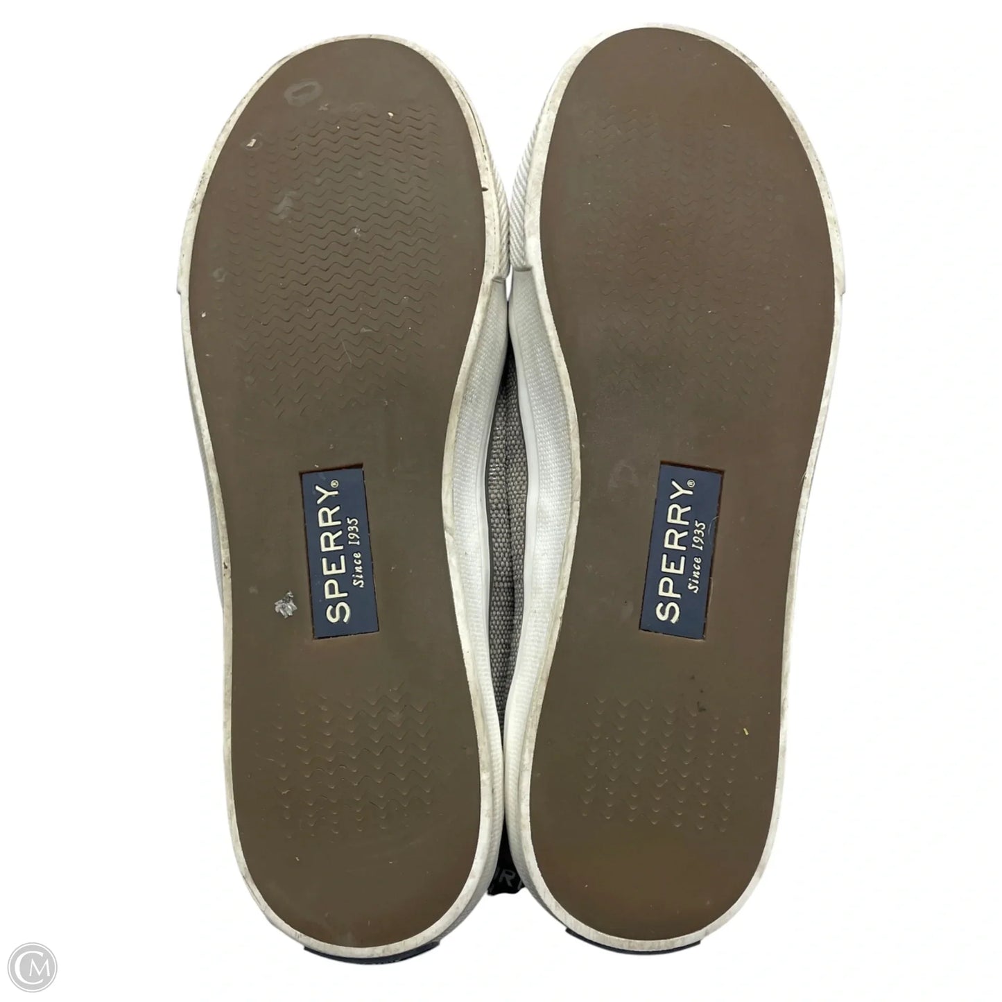 Shoes Sneakers By Sperry In Taupe, Size: 7