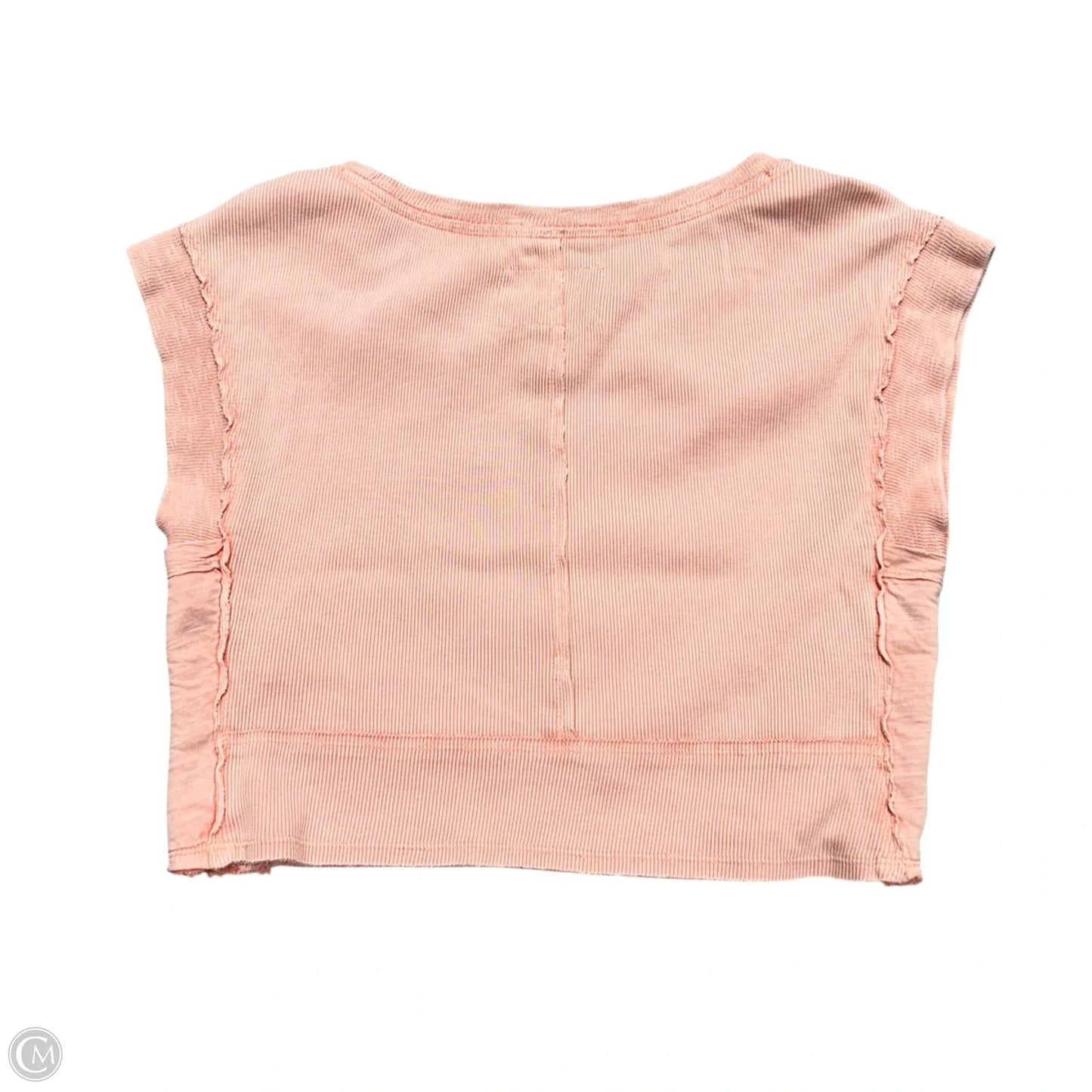 Top Short Sleeve By Pilcro In Peach, Size: Xs