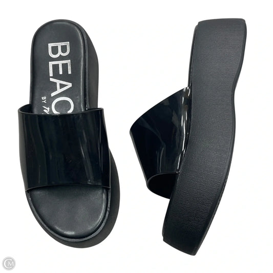 Sandals Heels Platform By Matisse In Black, Size: 7