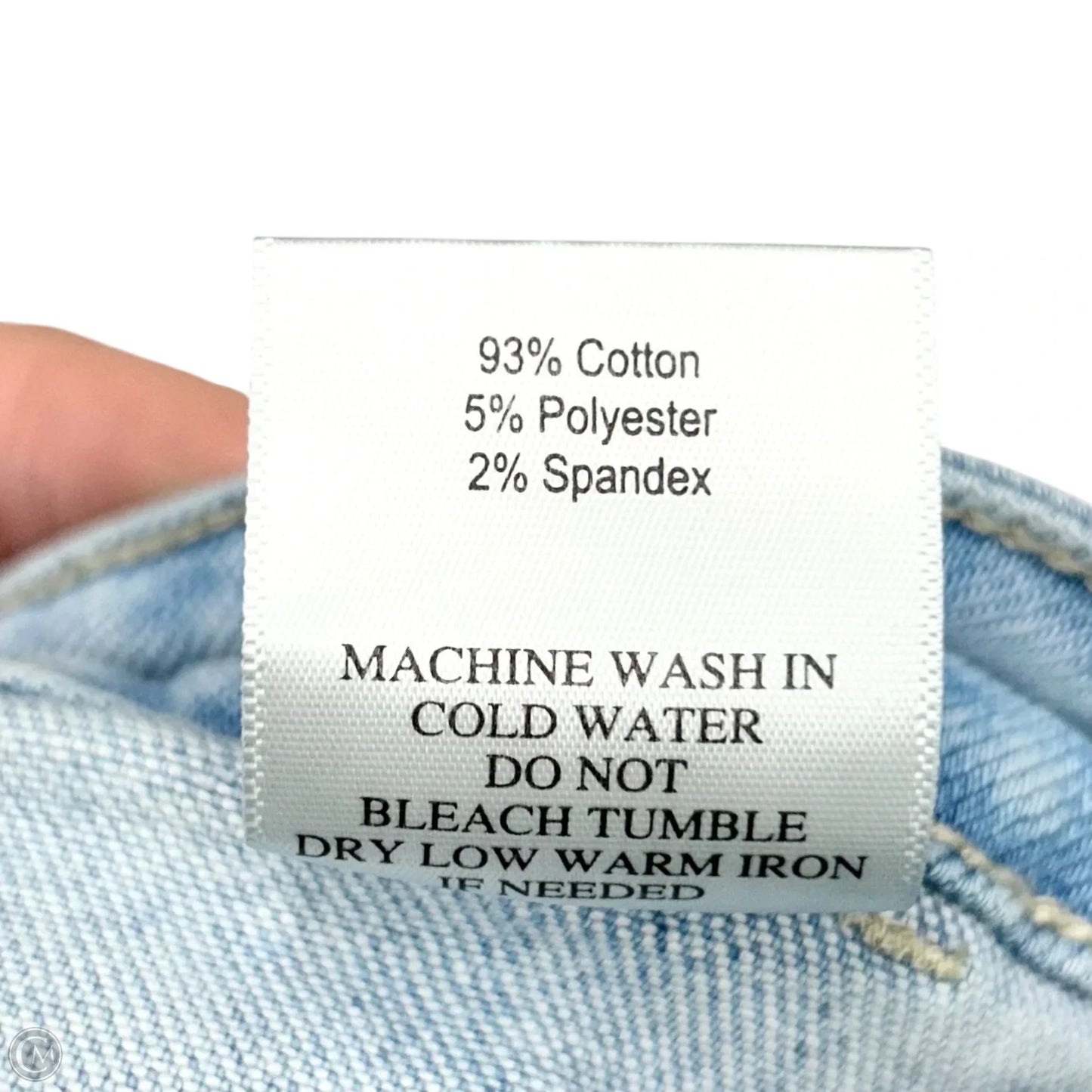 Jeans Wide Leg By Just Usa In Blue Denim, Size: 12