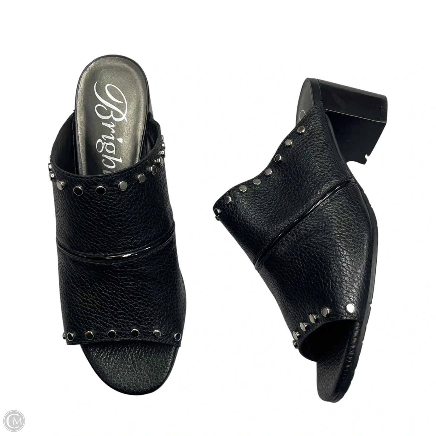 Sandals Heels Block By Brighton In Black, Size: 7