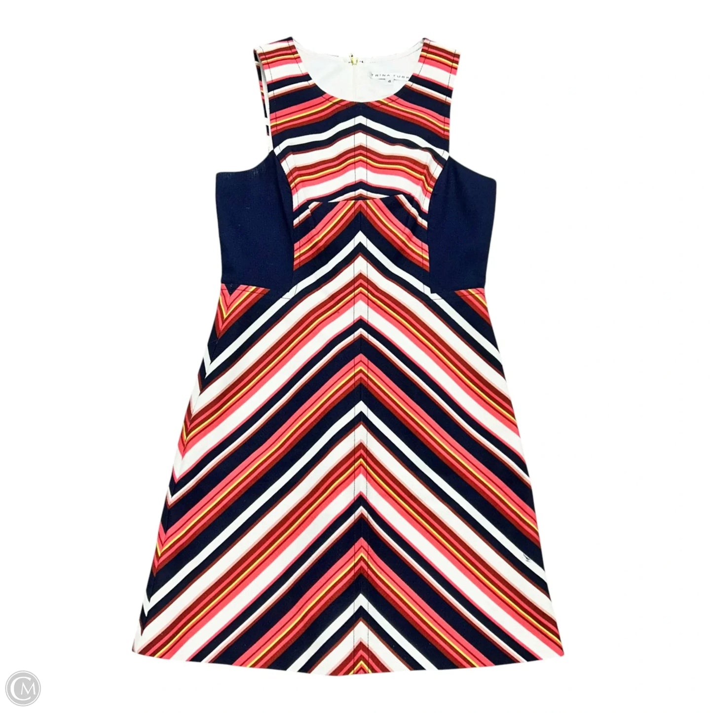 Dress Work By Trina Turk In Navy, Size: S