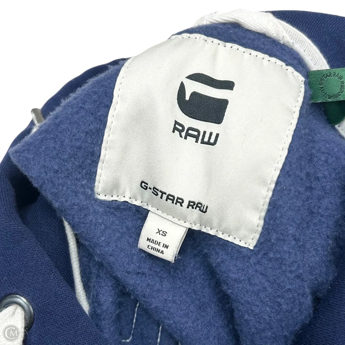 Sweatshirt Hoodie By G-Star Raw In Blue, Size: Xs