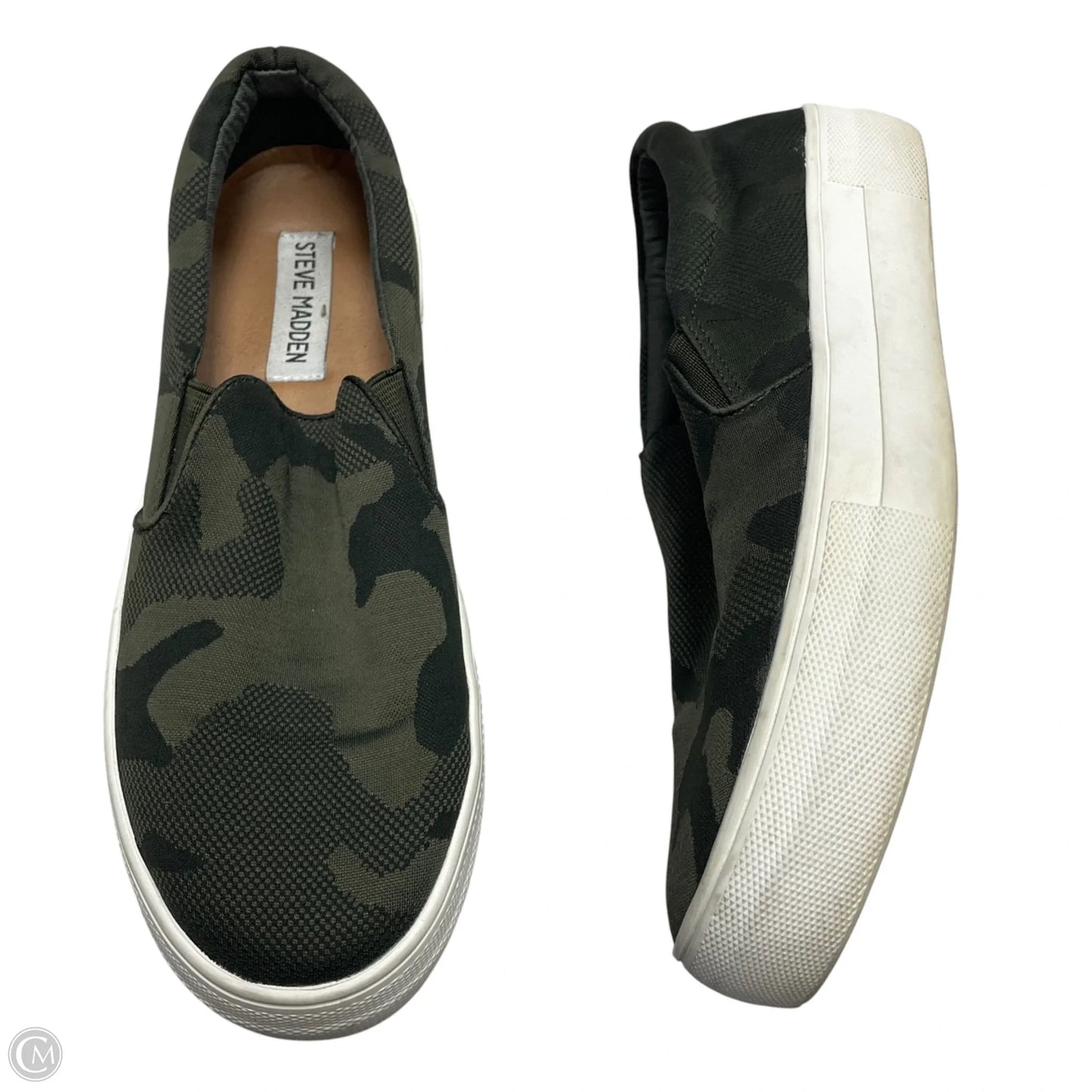 Shoes Sneakers By Steve Madden In Camouflage Print, Size: 7