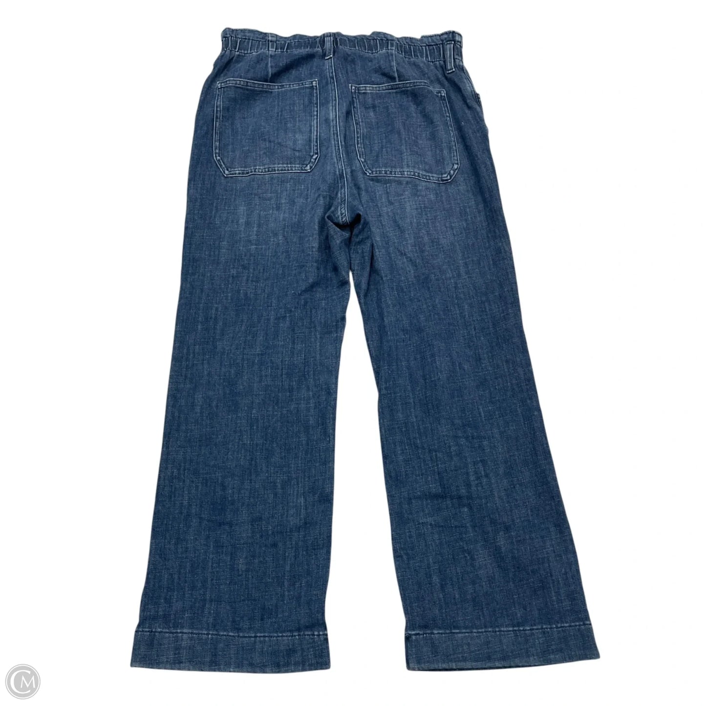 Jeans Wide Leg By J. Crew In Blue Denim, Size: 6
