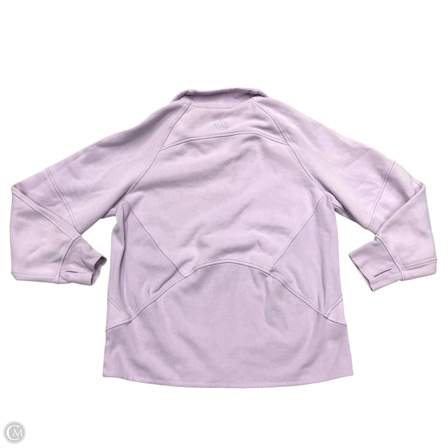 Athletic Jacket By Lululemon In Purple, Size: Xs
