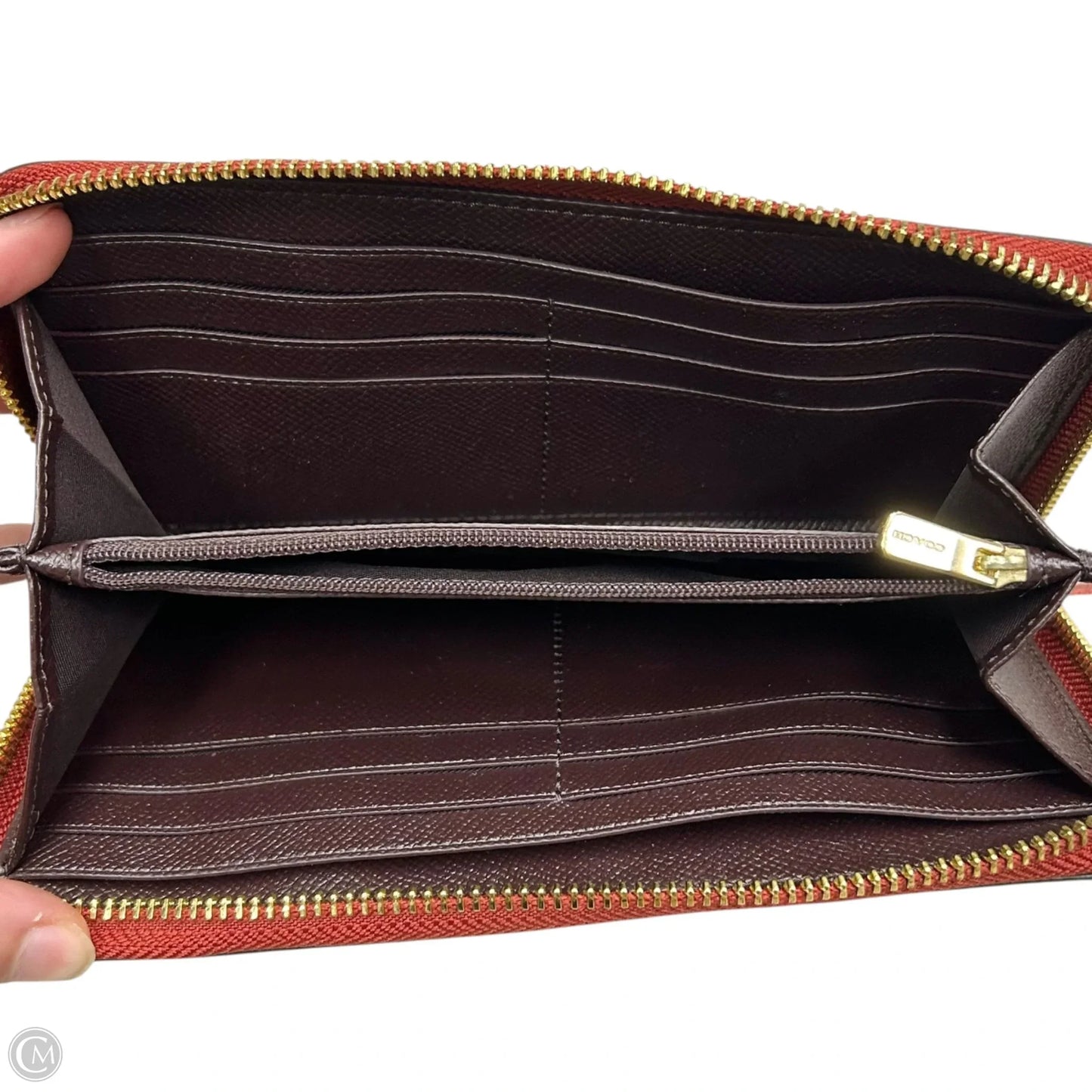 Wallet Designer By Coach, Size: Large