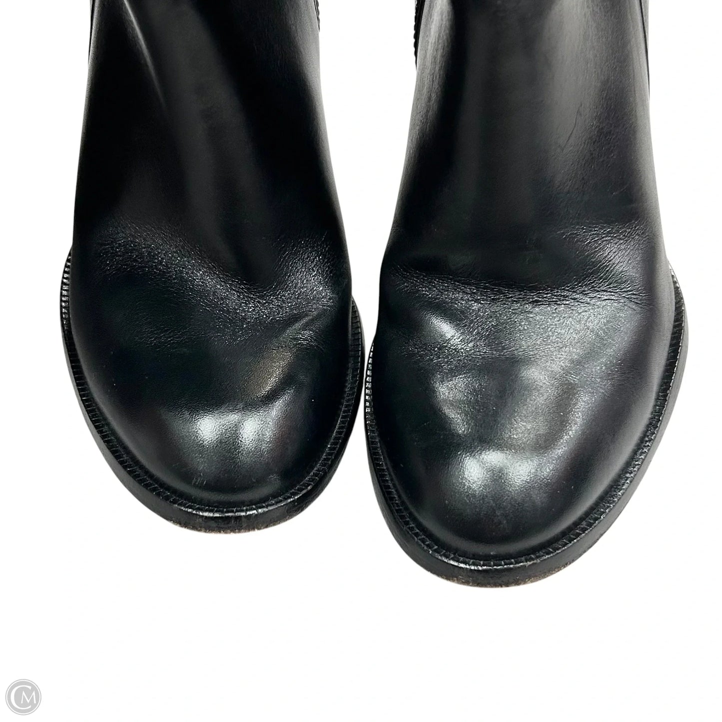 Boots Mid-calf Heels By Cole-haan In Black, Size: 8