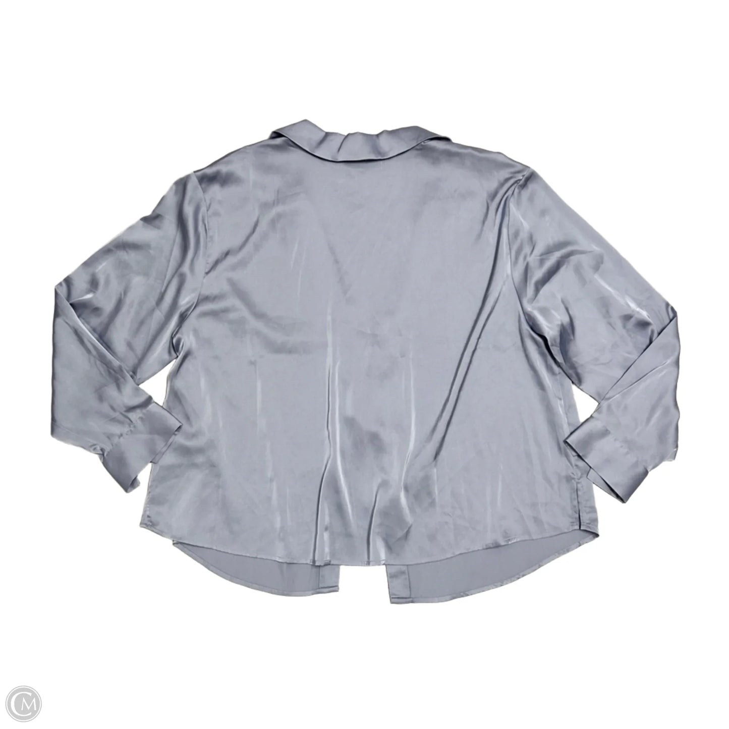 Top Long Sleeve By Eloquii In Purple, Size: 1x