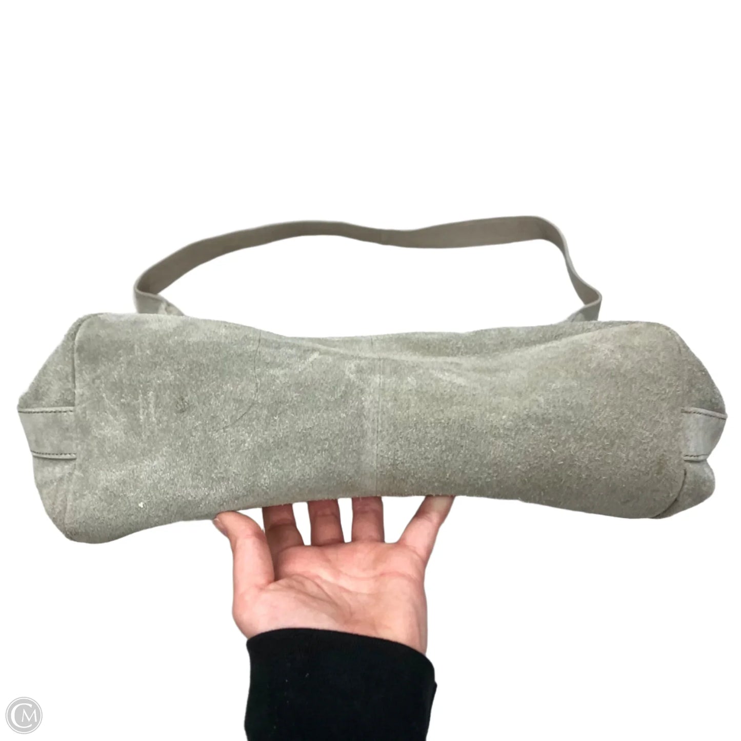 Handbag Leather By Margot, Size: Medium