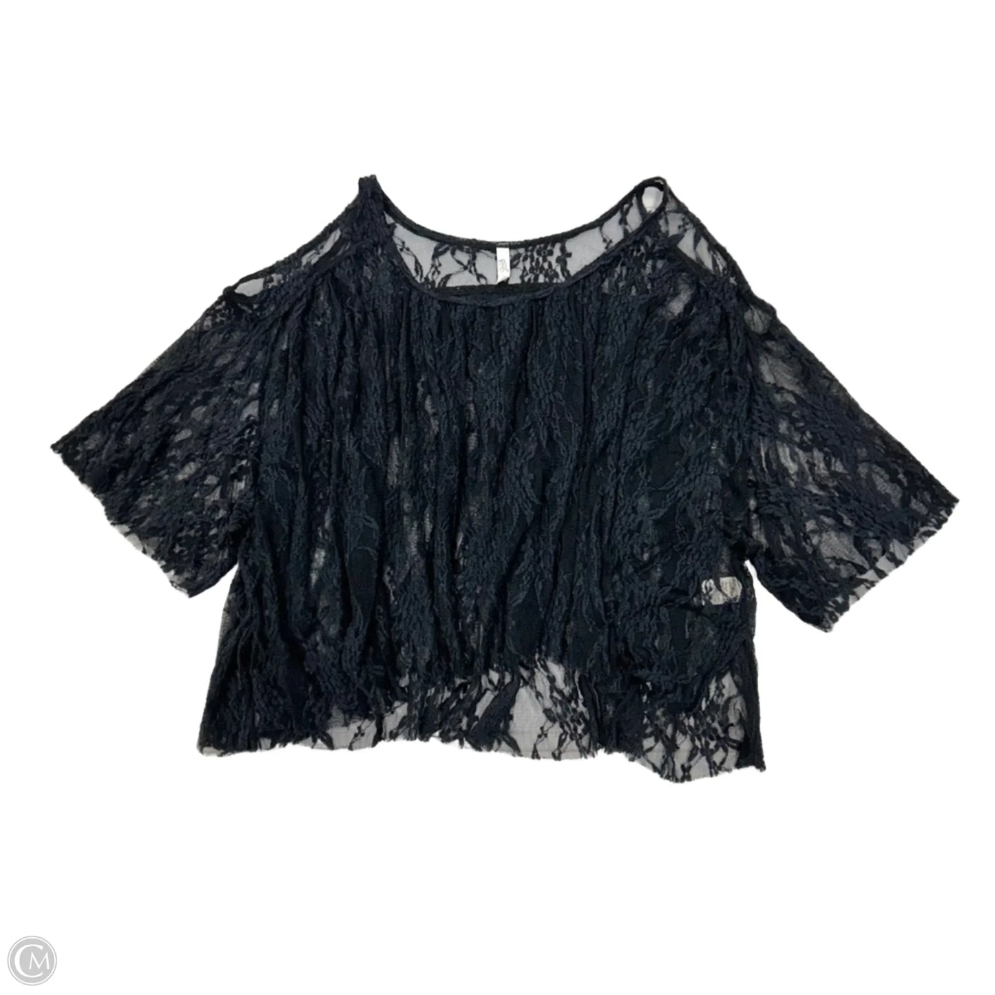 Top Long Sleeve By Free People In Black, Size: Xs