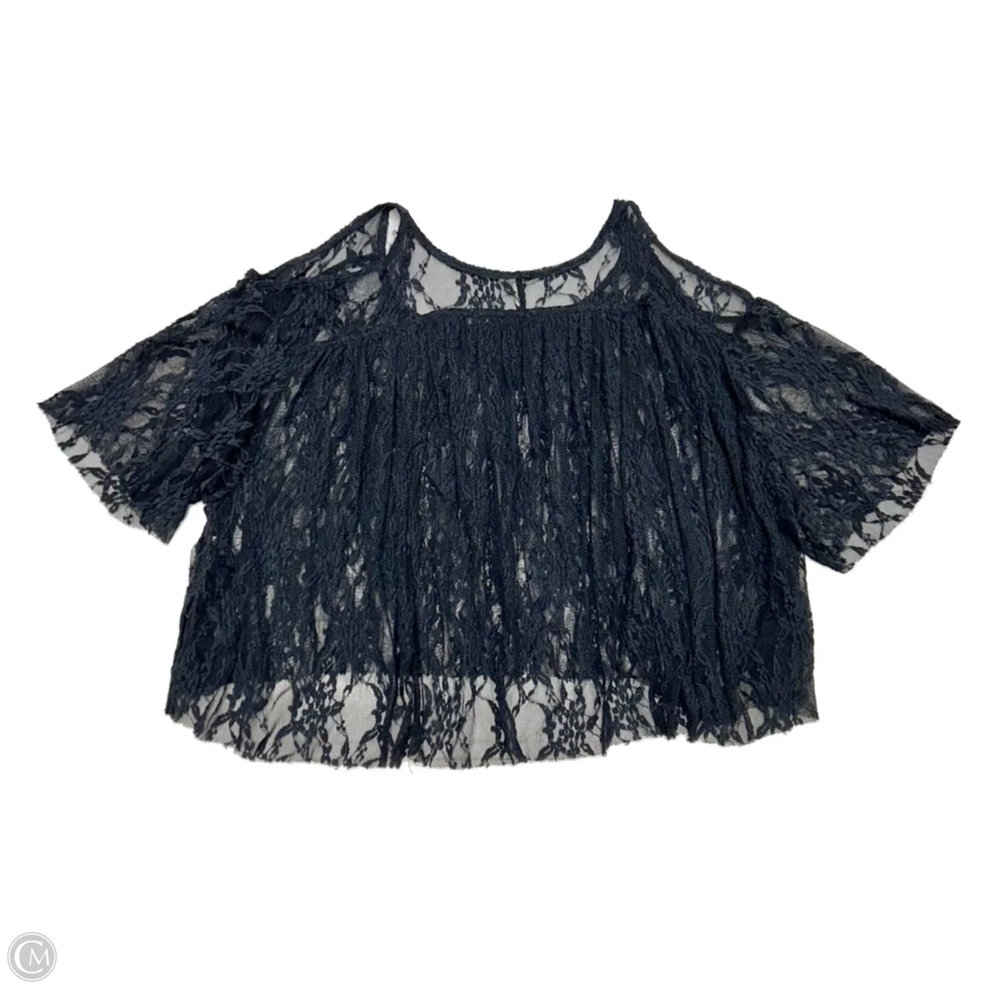 Top Long Sleeve By Free People In Black, Size: Xs