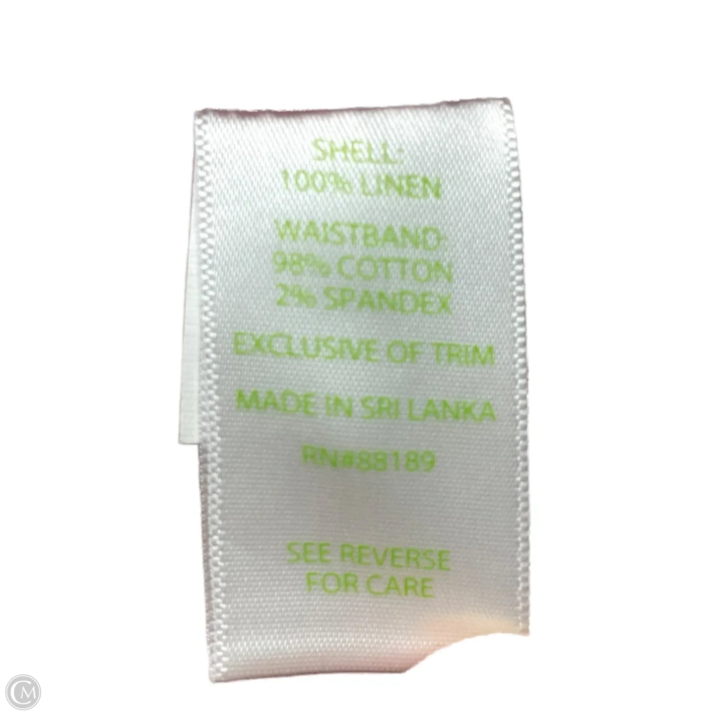 Pants Designer By Lilly Pulitzer In Blue & Pink, Size: L