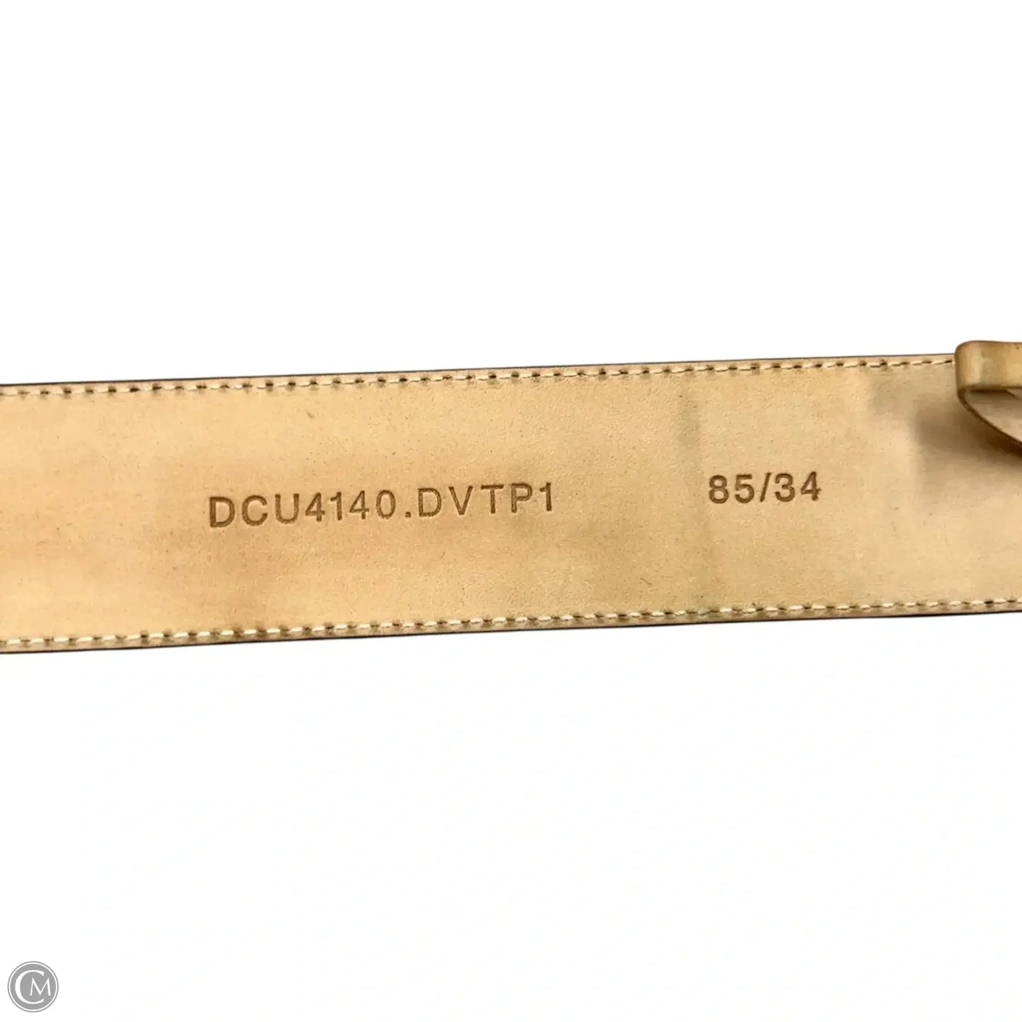 Belt Luxury Designer By Versace, Size: M