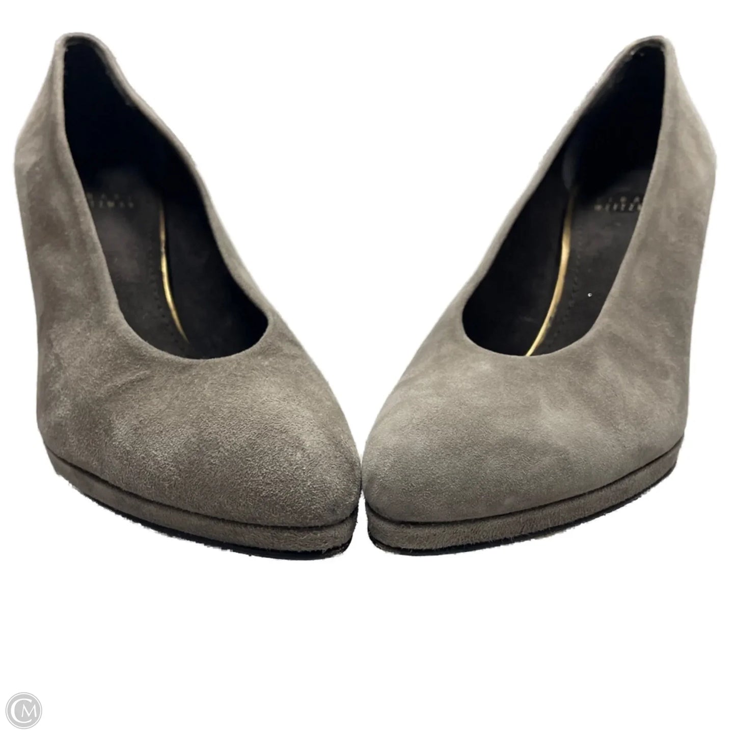 Shoes Designer By Stuart Weitzman In Taupe, Size: 7.5