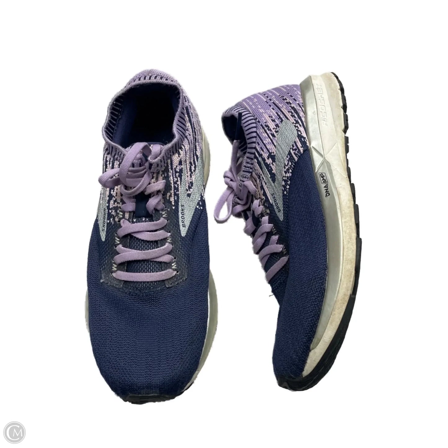 Shoes Athletic By Brooks In Blue & Purple, Size: 8.5