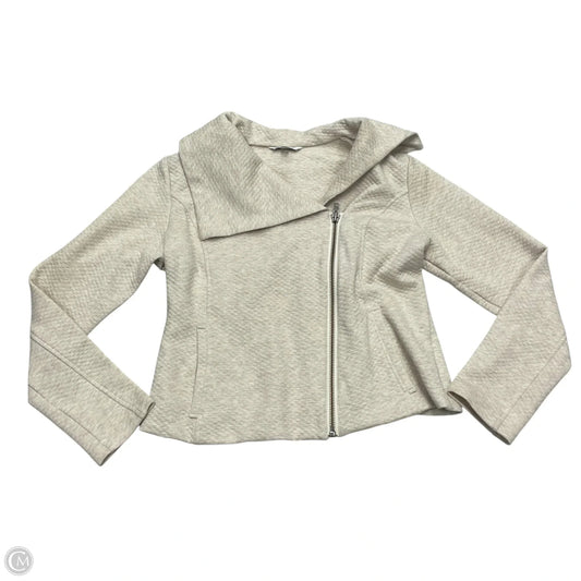 Jacket Moto By Cabi In Cream, Size: M