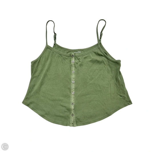 Tank Top By Pilcro In Green, Size: L