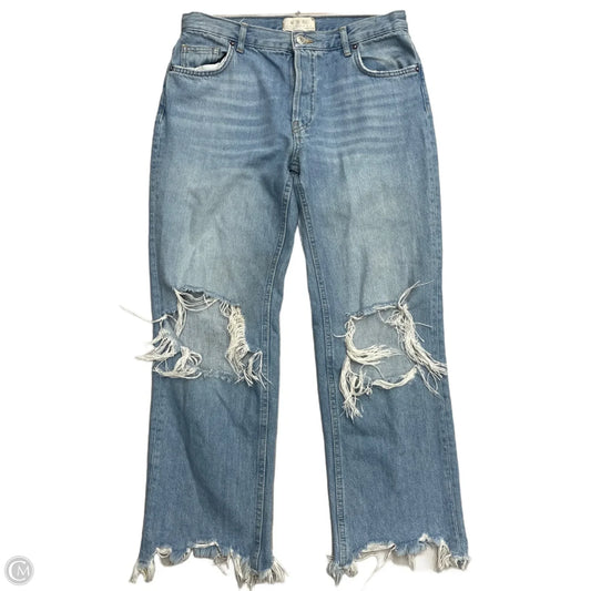 Jeans Boot Cut By We The Free In Blue Denim, Size: 4