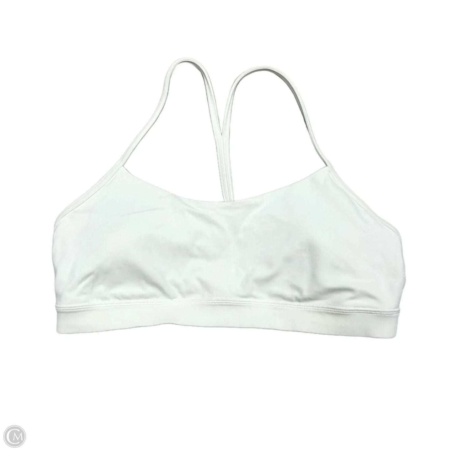 Athletic Bra By Lululemon In White, Size: L