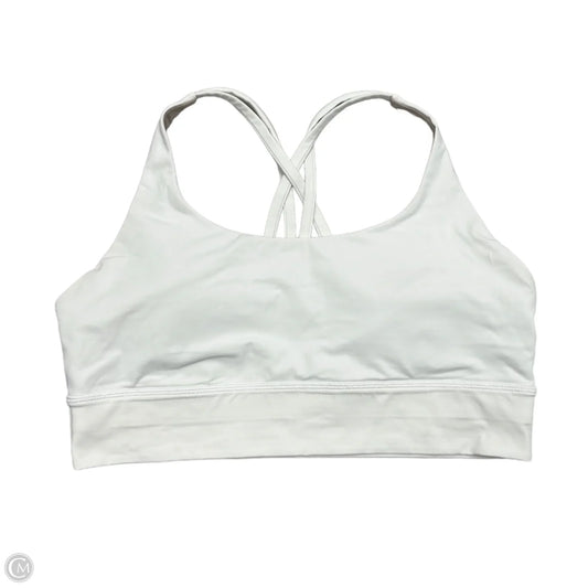 Athletic Bra By Lululemon In White, Size: L