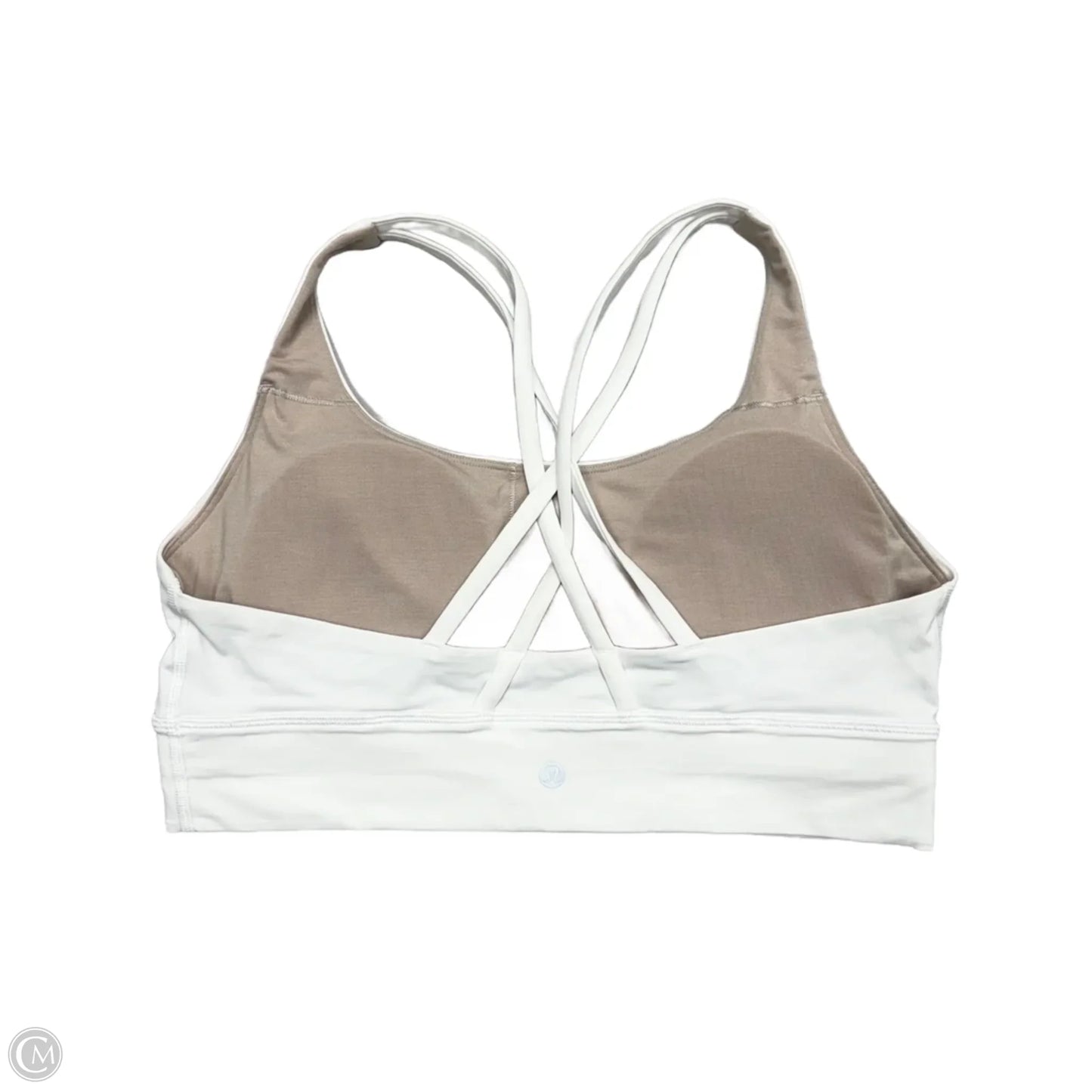 Athletic Bra By Lululemon In White, Size: L