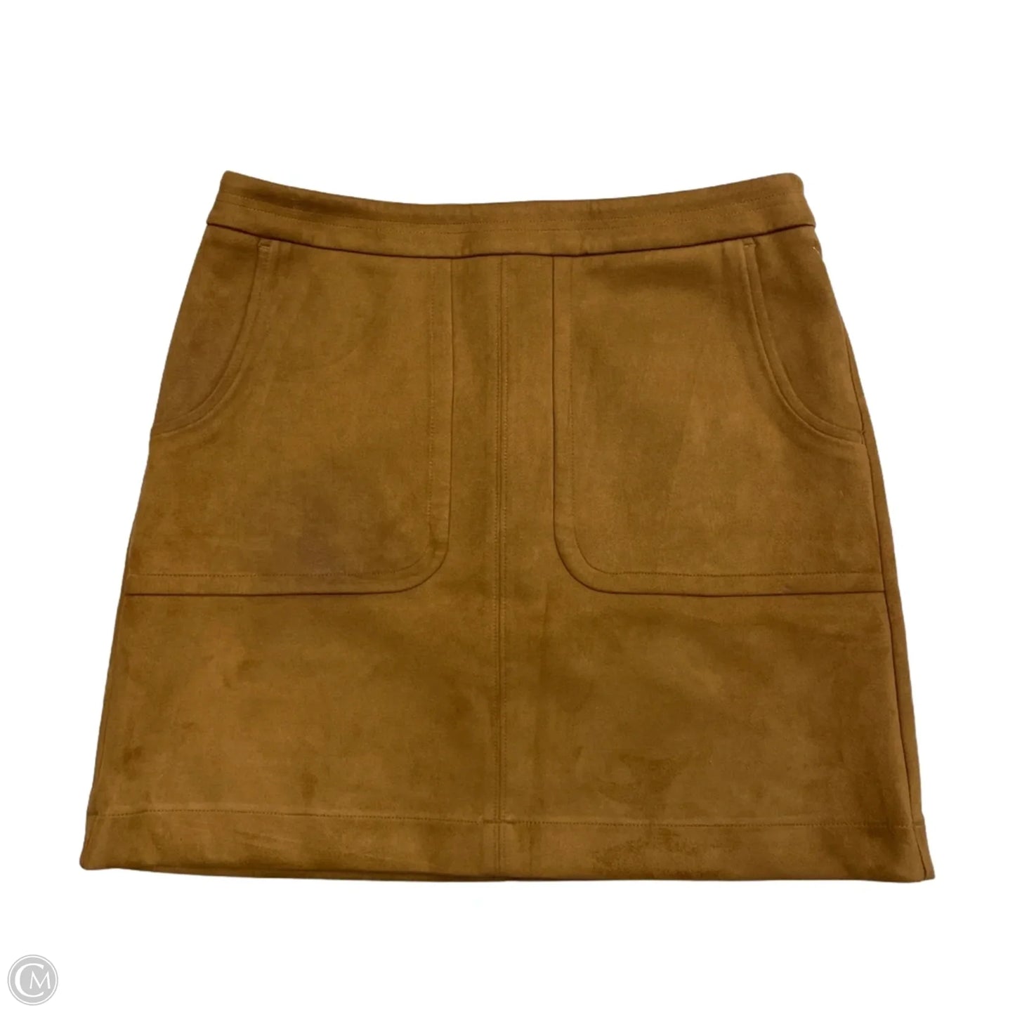 Skirt Midi By Loft In Tan, Size: M