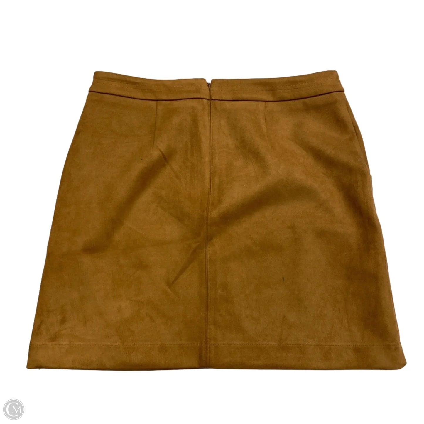 Skirt Midi By Loft In Tan, Size: M