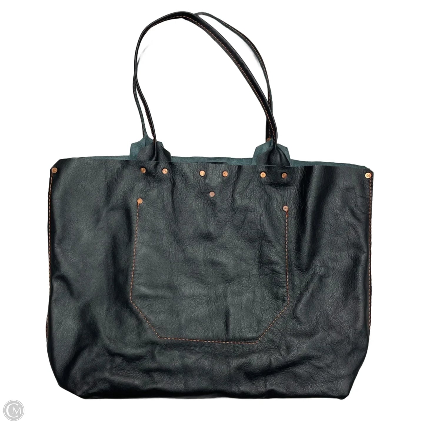Tote Leather By Arden + James, Size: Large