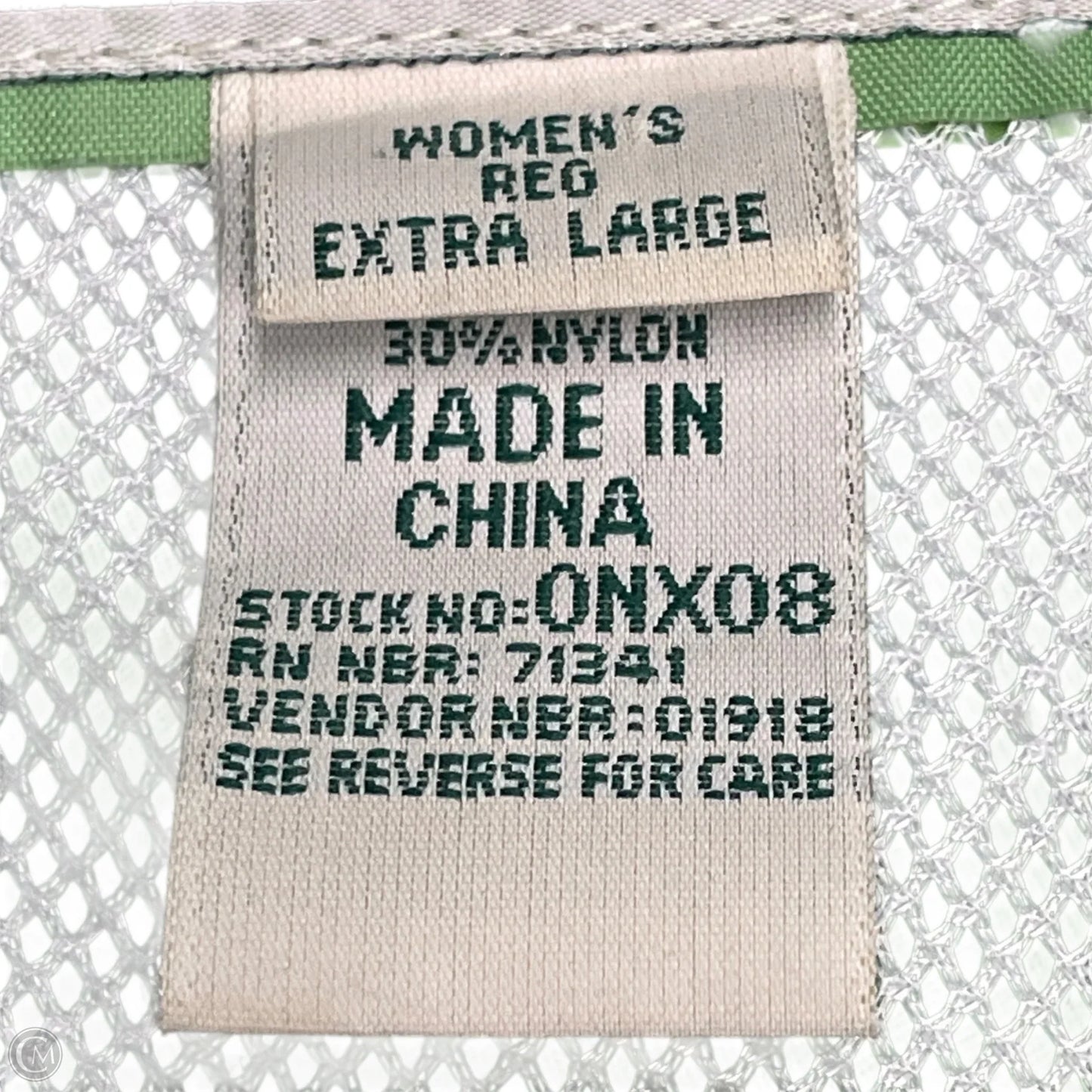 Jacket Windbreaker By L.l. Bean In Green, Size: Xl