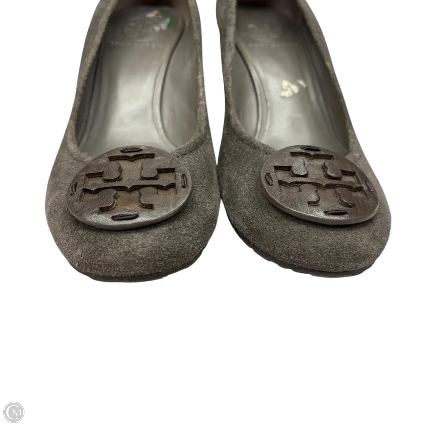 Shoes Designer By Tory Burch In Grey, Size: 7.5
