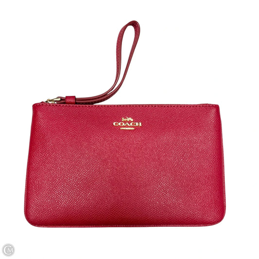 Wristlet Designer By Coach, Size: Medium