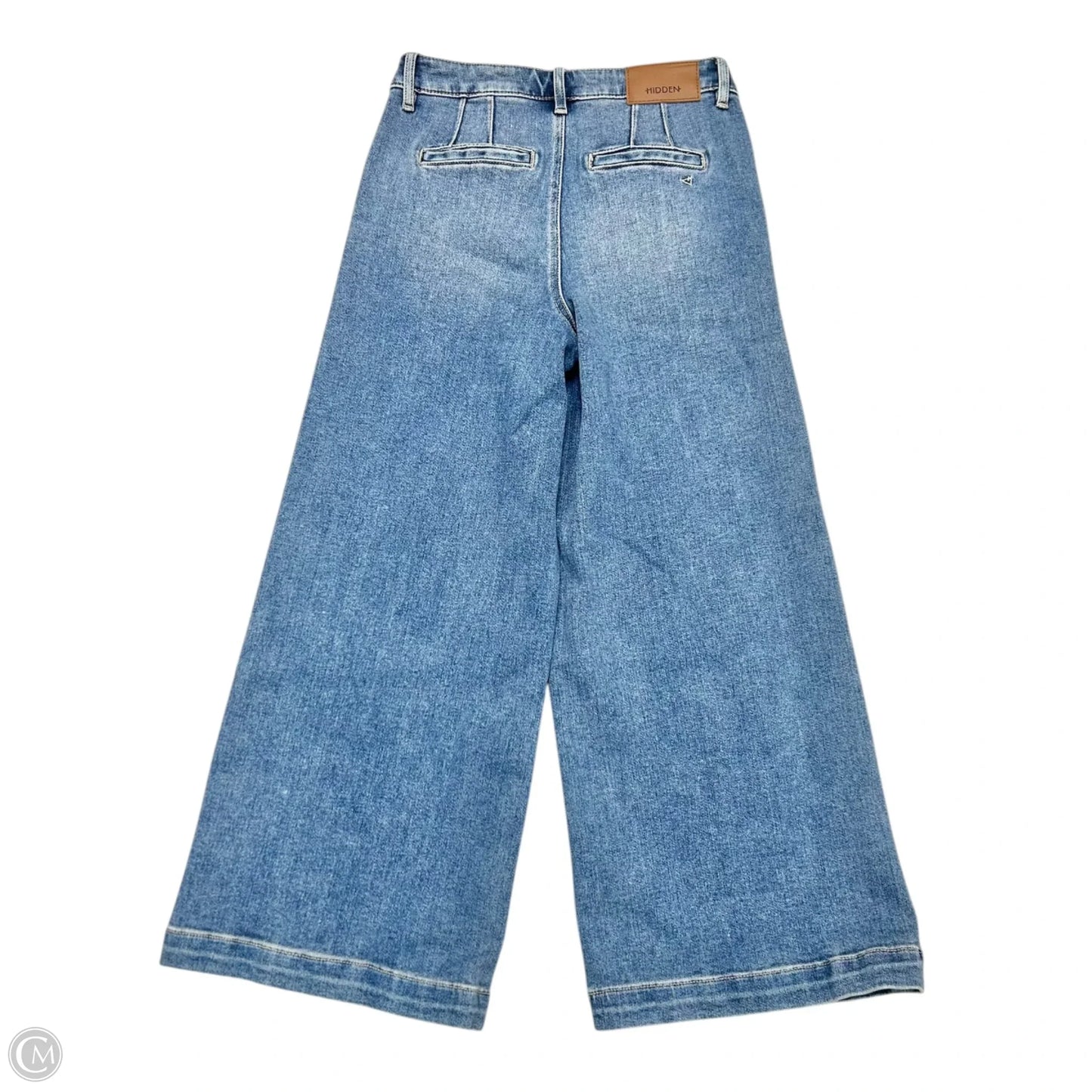 Jeans Cropped By Hidden In Blue Denim, Size: 2