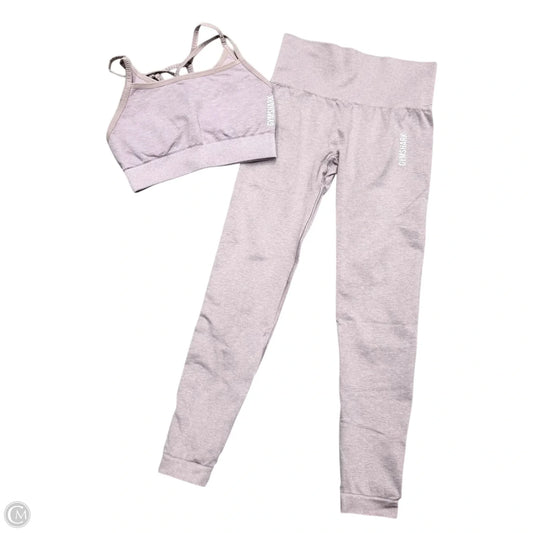Athletic Pants 2pc By Gym Shark In Purple, Size: Xs