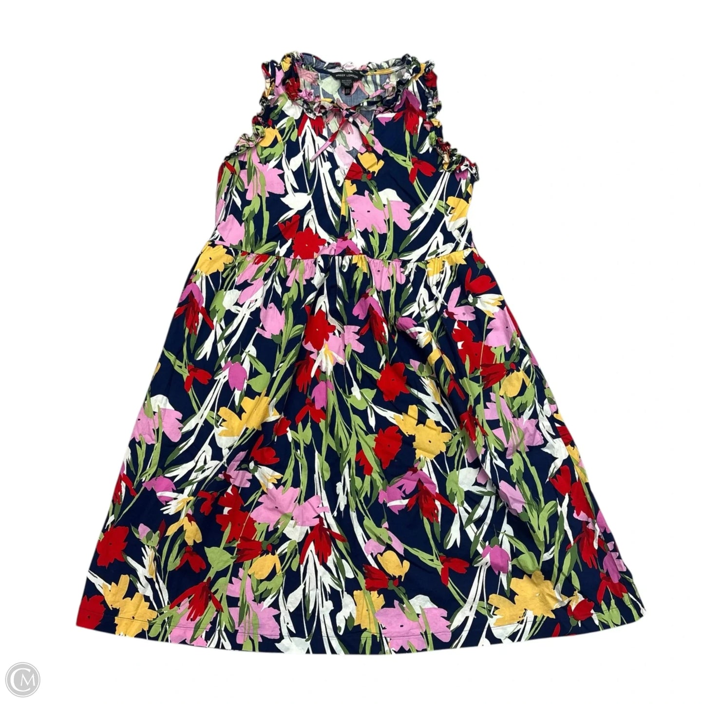 Dress Casual Midi By Maggy London In Floral Print, Size: S