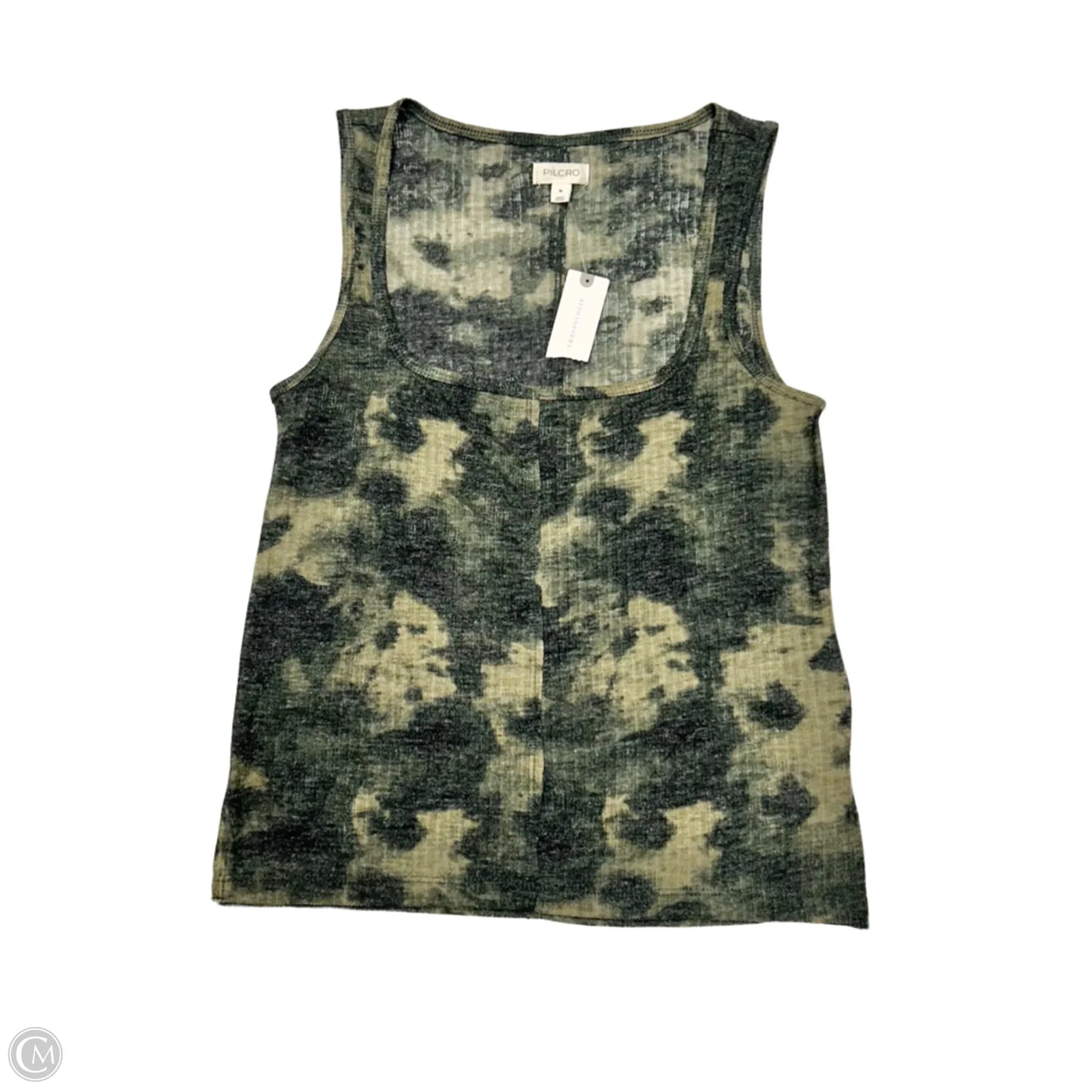 Top Sleeveless By Pilcro In Camouflage Print, Size: M