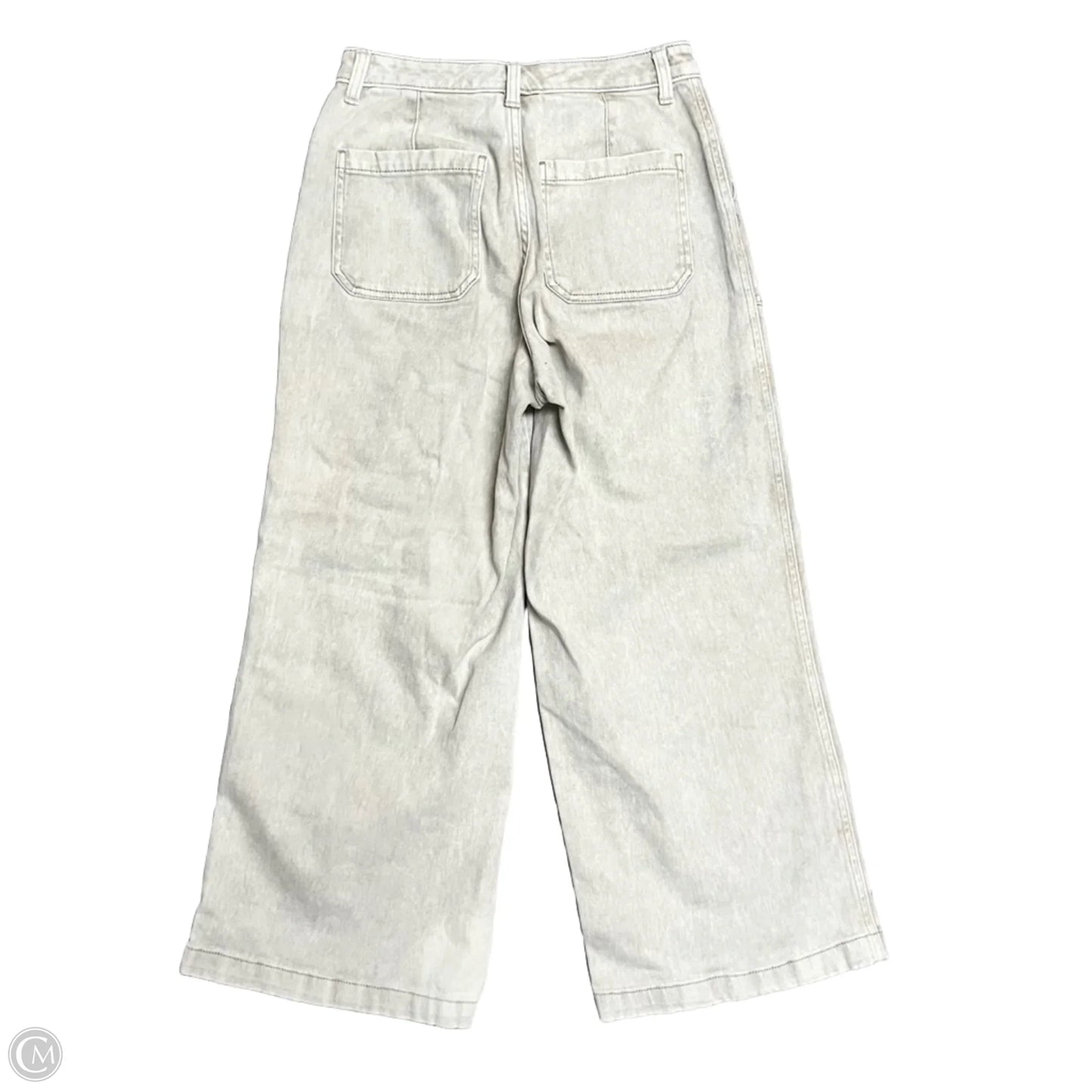 Jeans Wide Leg By Universal Thread In Tan, Size: 4