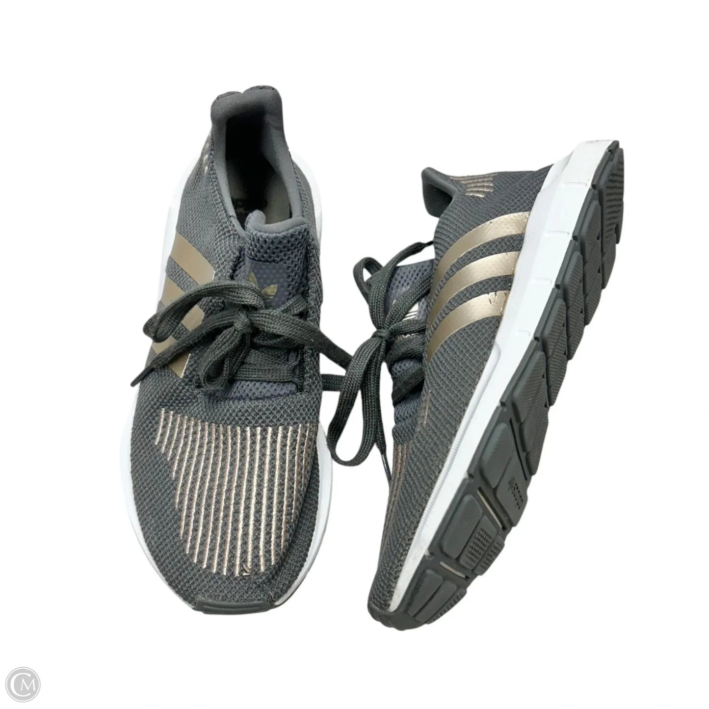 Shoes Athletic By Adidas In Grey, Size: 6.5