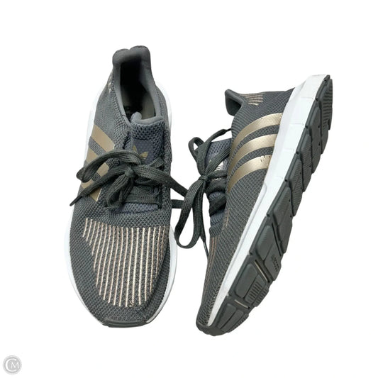 Shoes Athletic By Adidas In Grey, Size: 6.5