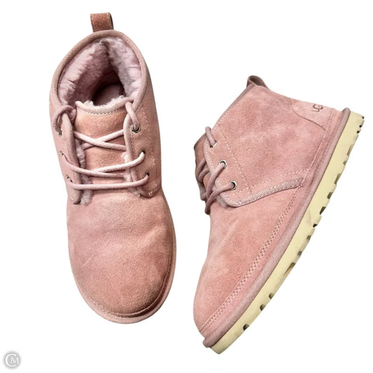 Boots Designer By Ugg In Pink, Size: 8