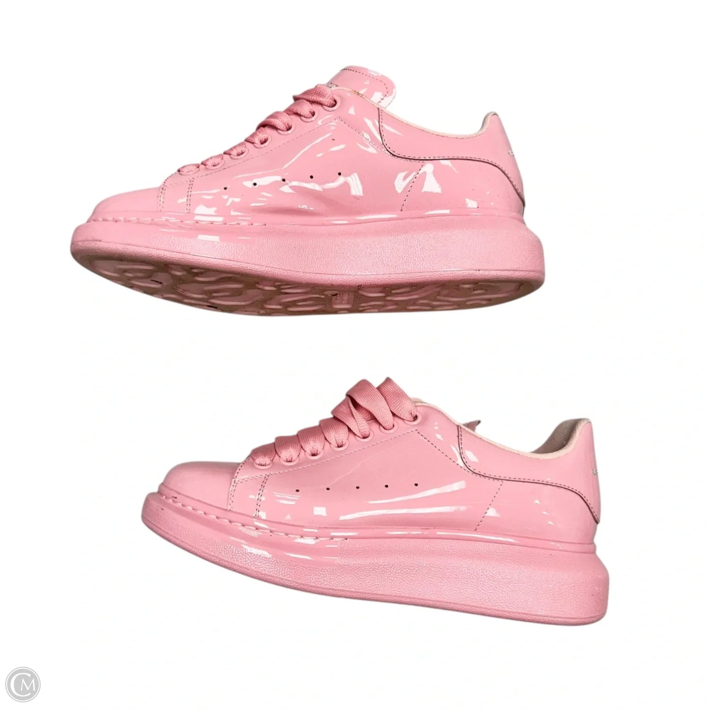 Shoes Luxury Designer By Alexander Mcqueen In Pink, Size: 8.5