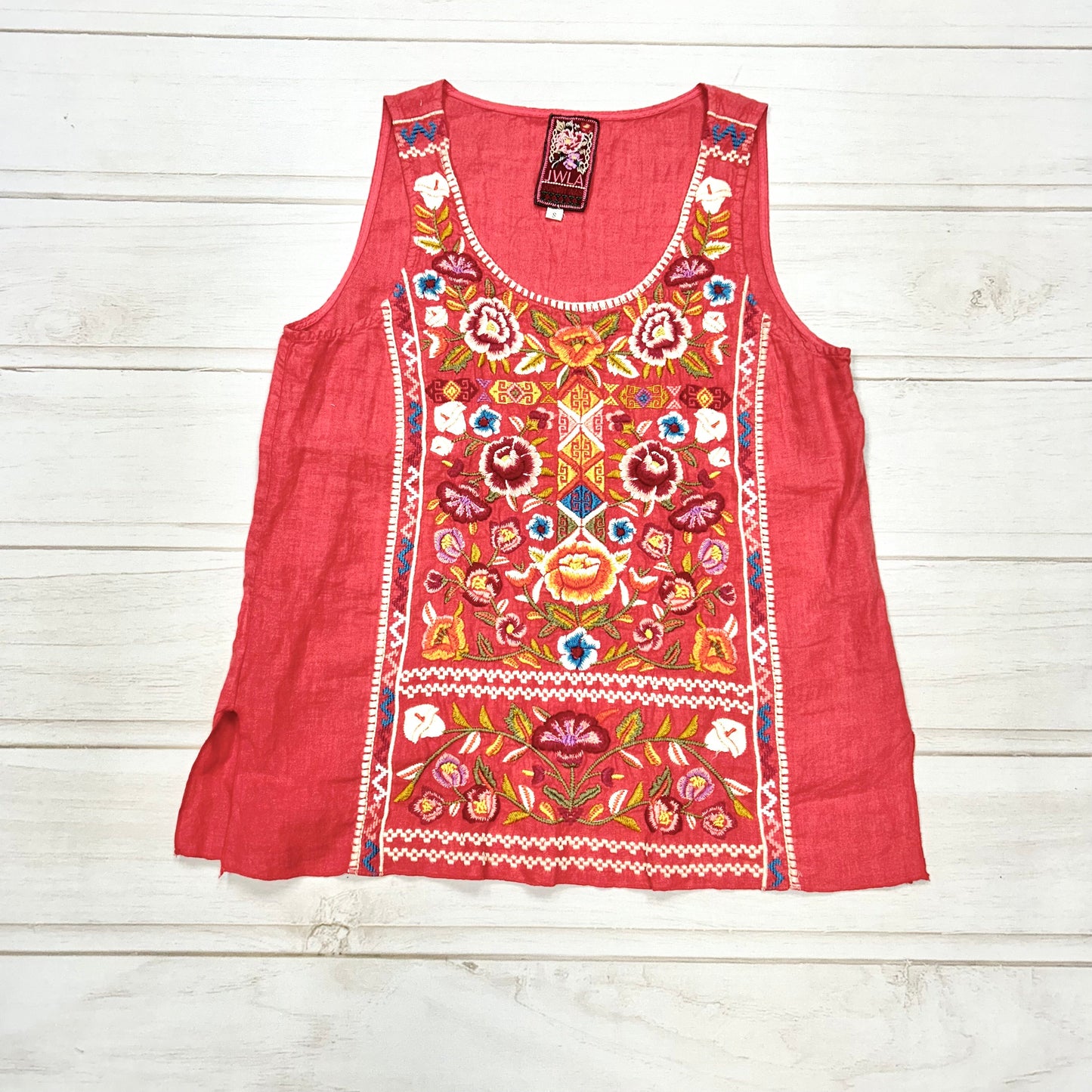 Top Sleeveless Designer By Johnny Was  Size: S