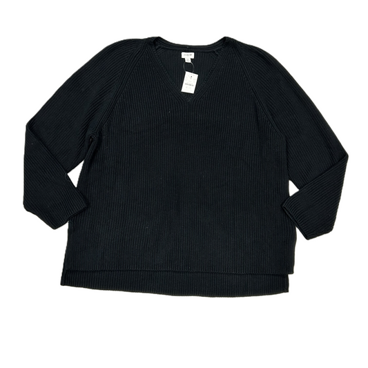 Sweater By J. Crew In Black, Size: 3x